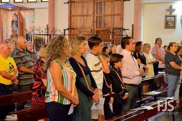 Procesión religiosa por las calles de El Ejido (Foto Francisco Javier Santana)